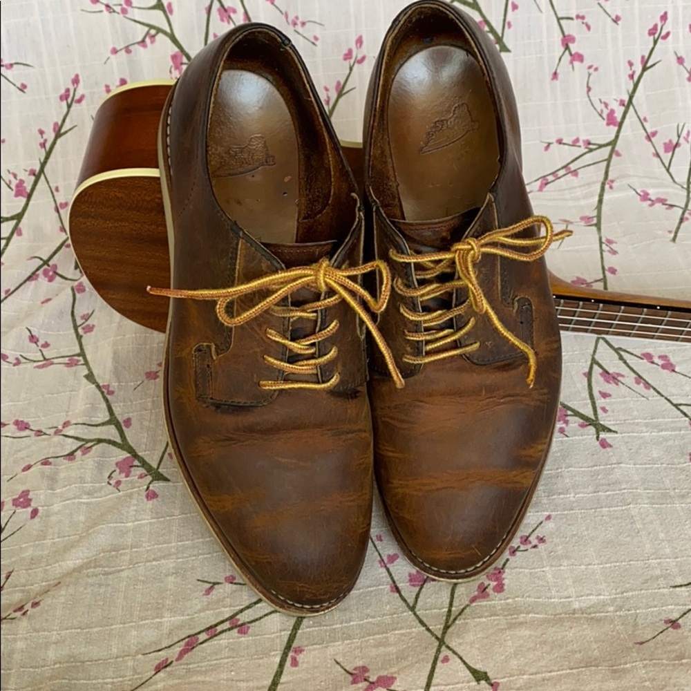 RED WING SHOES 3118 Postman Oxford leather shoes